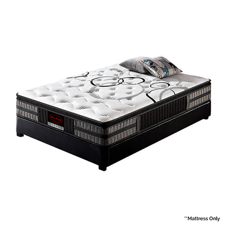 Gel Memory Foam Pocket Coil Mattress — Medium Firm, Precision Spring System — Allure Home Collections