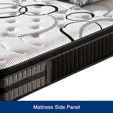 Medium gel memory foam pocket spring mattress, 34cm Queen