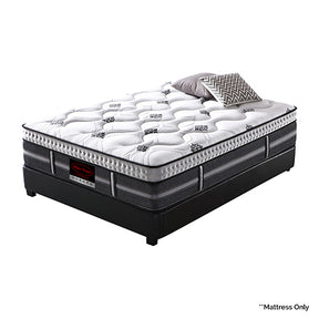 Medium plush 5 zone gel memory foam pocket spring mattress, Queen