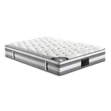 Medium firm euro top pocket spring mattress, 34cm double