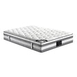 Medium euro top pocket spring mattress, 34cm king