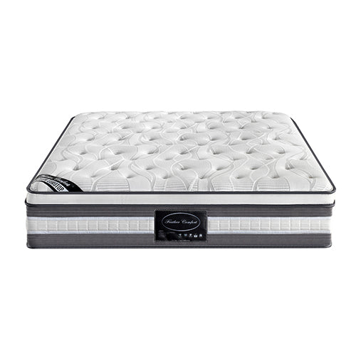 Medium Firm Euro Top Pocket Spring Mattress, 34cm Single