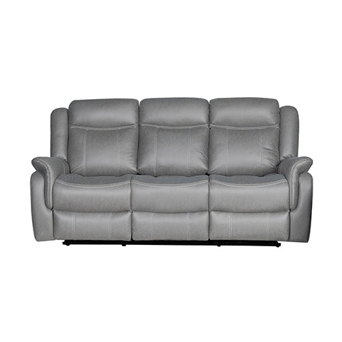 Torrox 3 Seater Recliner Sofa, Grey