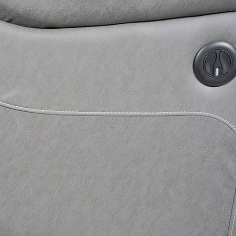 Torrox 3 Seater Recliner Sofa, Grey