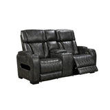Harrison 2 Seater Recliner, Grey, view 2