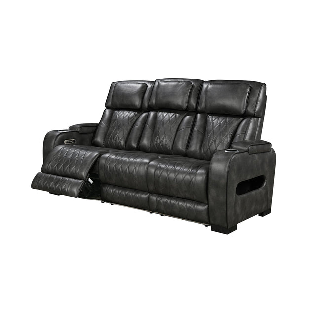 Harrison 3 Seater Recliner, Grey