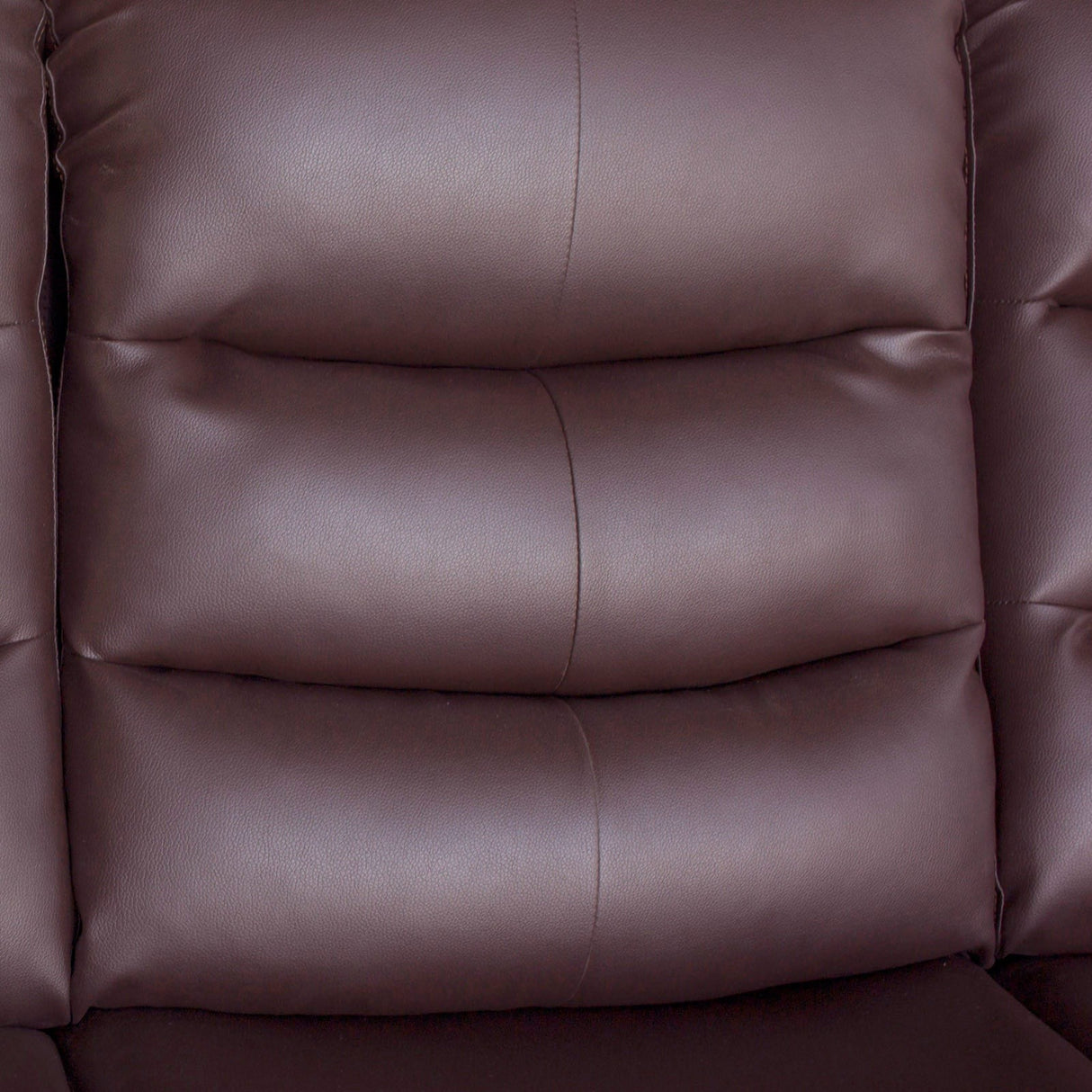 Wollangambe Recliner Chair, Brown Faux Leather