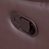 Wollangambe Recliner Chair, Brown Faux Leather