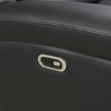 Mijas 2 Seater Recliner Sofa, Black