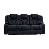 Electric Recliner Lounge Armchair in Rhino Fabric