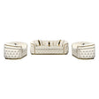 Palamos beige velvet 3 1 1 seater half moon sofa set with gold trim