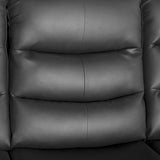 Elegant 3+1+1 Seater Faux Leather Recliner Sofa