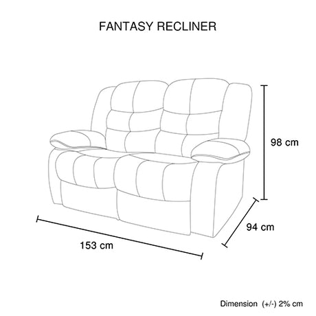 Nerja 3+2+1 Seater Recliner Sofa