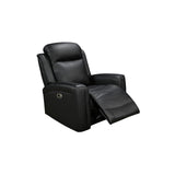 Luxury Electric Leather Recliner Set