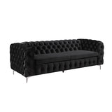 Salobrena 3+2+1 Seater Sofa, Black