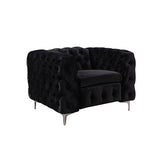 Salobrena 3+2+1 Seater Sofa, Black