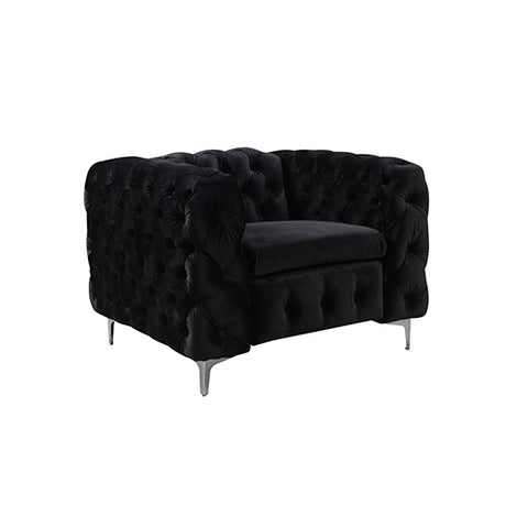 Salobrena 3+2+1 Seater Sofa, Black
