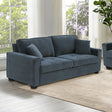 Lorenzo Two Seater Sofa, Grey