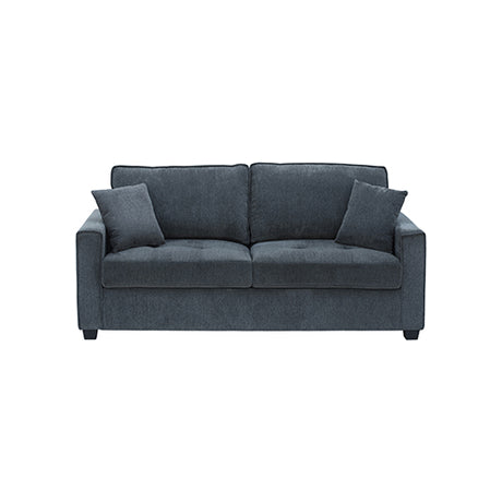 Lorenzo Two Seater Sofa, Grey, view 2