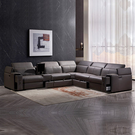 Valldemossa 6 Seater Corner Sofa, Grey