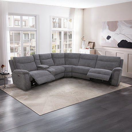 Harley Large Modular Lounge Suite with Recliner