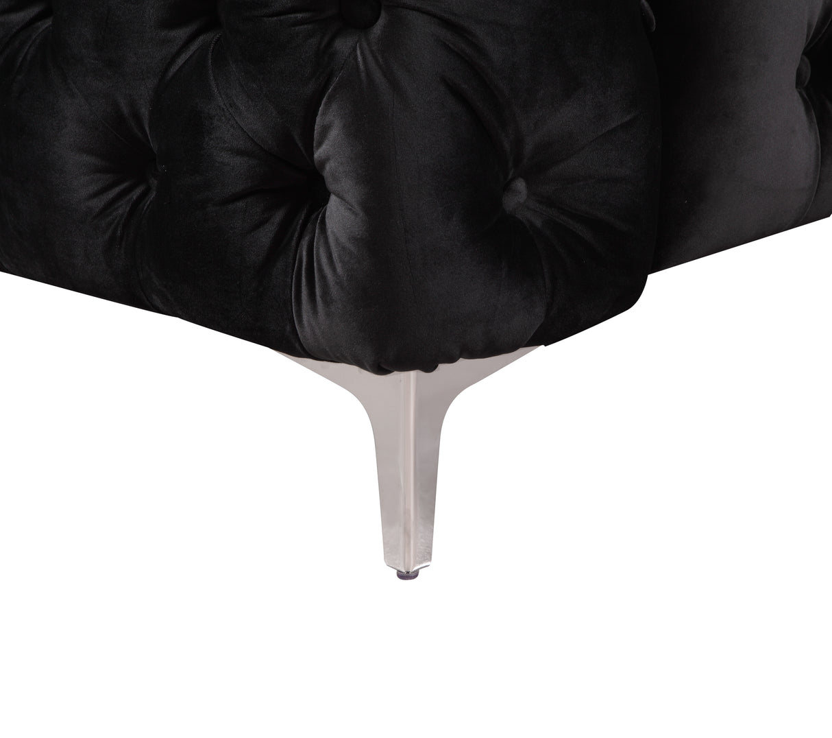 Salobrena 3 Seater Sofa, Black