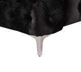Salobrena 3 Seater Sofa, Black