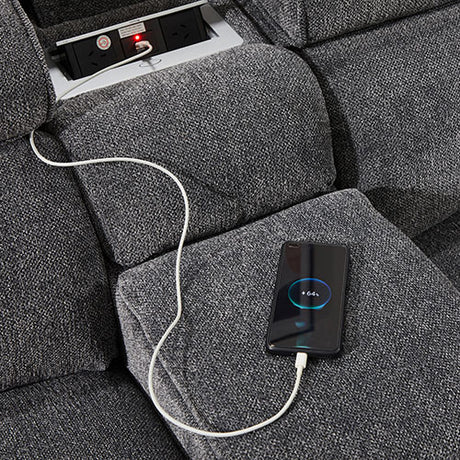 Calpe Corner Sofa, Grey