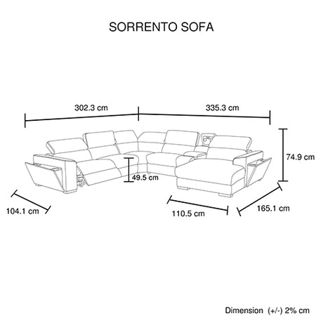 Calpe Corner Sofa, Grey