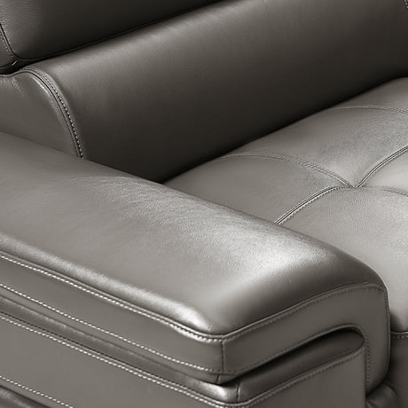 Altea 5 Seater Chaise Sofa, Grey