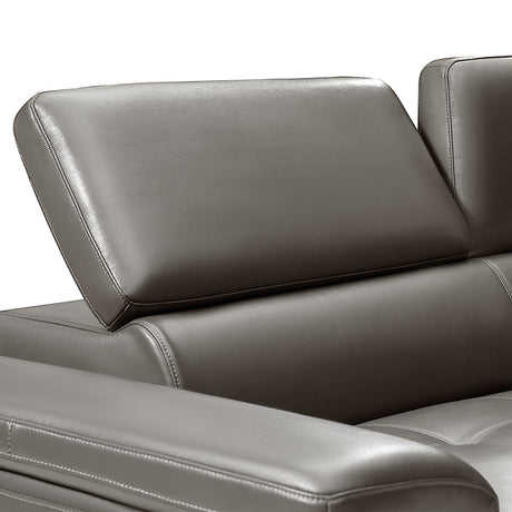 Altea 5 Seater Chaise Sofa, Grey