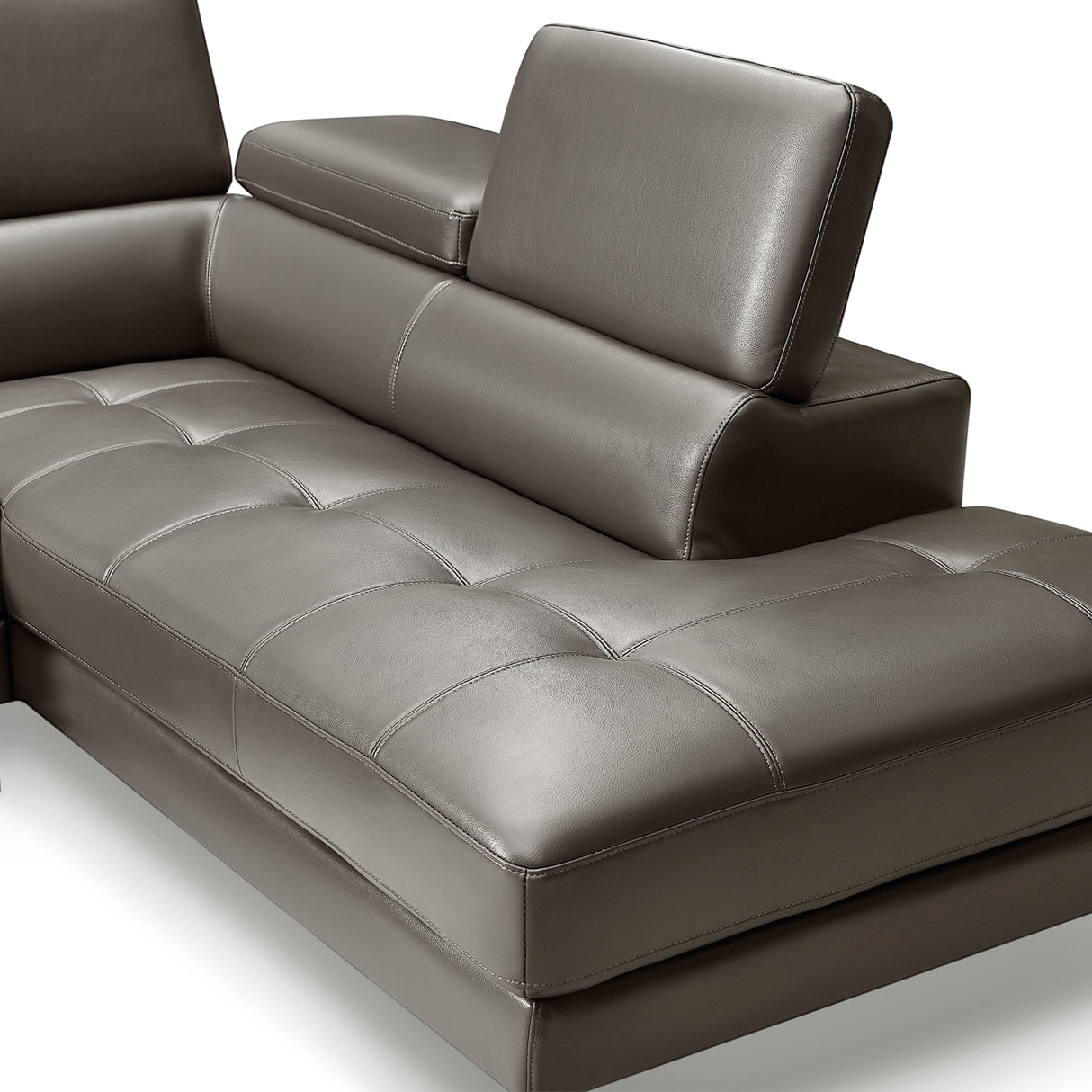 Altea 5 Seater Chaise Sofa, Grey