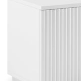 Nunamara 180cm TV Cabinet, White Gloss
