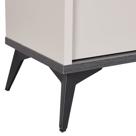 Maxwell Champagne TV Cabinet with Storage