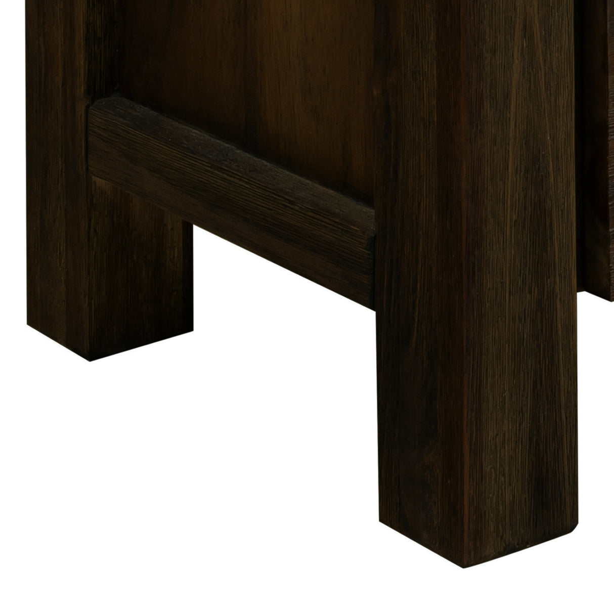 Nowra Solid Acacia TV Cabinet with Storage