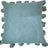 Decorative Tassel-Trimmed Cushion — Blue, Beige and Mustard — Allure Home Collections
