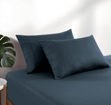 Vintage Washed Cotton Fitted Sheet Combo – 100% Natural, Ultra Soft & Breathable