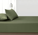 Vintage Washed Cotton Fitted Sheet Combo Set – 100% Cotton, Ultra Soft & Breathable