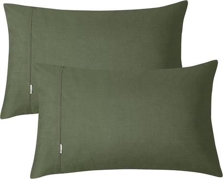 Vintage Washed Cotton Fitted Sheet Combo Set – 100% Cotton, Ultra Soft & Breathable