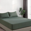 100% Vintage Washed Microfibre Fitted Sheet Set – Ultra Soft & Lightweight All &ndash;Season