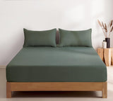 100% Vintage Washed Microfibre Fitted Sheet Set – Ultra Soft & Lightweight All &ndash;Season