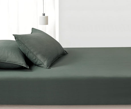 100% Vintage Washed Microfibre Fitted Sheet Set – Ultra Soft & Lightweight All &ndash;Season