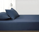 100% Vintage Washed Microfibre Fitted Sheet Set – Ultra Soft & Lightweight Bedding