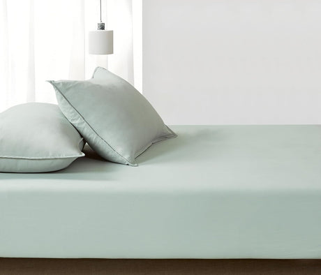 100% Vintage Washed Microfibre Fitted Sheet Set – Ultra Soft & Lightweight All-Season
