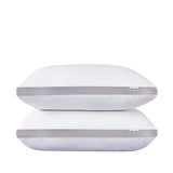 Luxurious Bamboo Cooling Plush Pillows Twin Pack