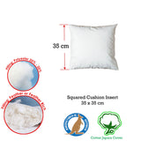 Duck Feather Rich Fill Cushion Insert — Square 35 x 35cm, Made in Australia — Allure Home Collections