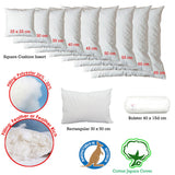 Duck Feather Rich Fill Cushion Insert — Square 45 x 45cm, Made in Australia — Allure Home Collections