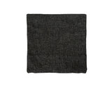 Polyester Chenille Cushion Cover — Black — Allure Home Collections