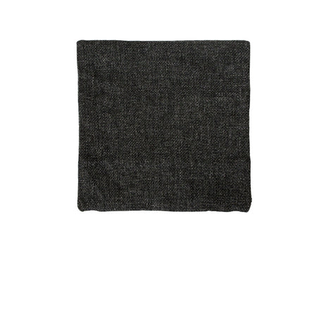 Polyester Chenille Cushion Cover — Black — Allure Home Collections