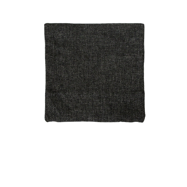 Polyester Chenille Cushion Cover — Black — Allure Home Collections